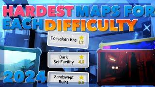 [2024] Hardest Maps for Each Difficulty | FE2