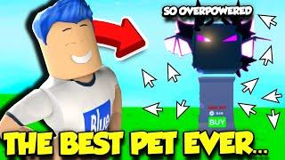 I Bought The BEST PET In Clicking Fantasy And INSTANTLY BECAME A PRO! (Roblox)