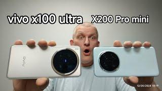 Vivo x200 pro mini vs x100 ultra. Side by side camera comparison