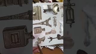 Steampunk Art Journal ASMR #artjournal #satisfying #asmr #journal #relaxing #journalwithme
