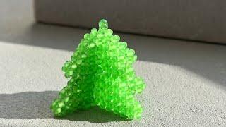 Beaded Christmas 3D Tree Tutorial 