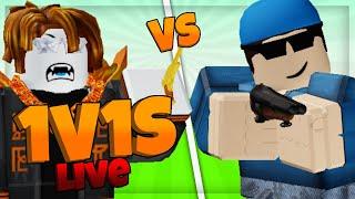 PRO Plays Roblox Arsenal 1v1s/2v2s