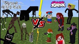 Friday Night Funkin [FNF] VS Trevor Henderson Creatures (Siren Head Funkin) Minecraft PE