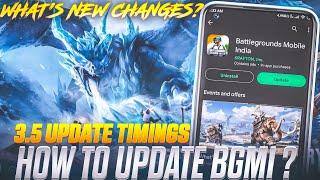 Bgmi 3.5 Play Store Update Here | Bgmi New Update | How to Update Bgmi 3.5 | 3.5 Update New Changes