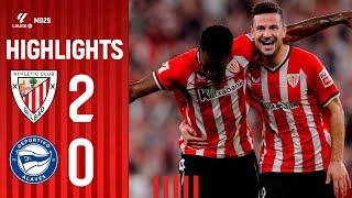 RESUMEN | Athletic Club 2-0 Deportivo Alavés | LaLiga EA Sports 2023-24 MD29