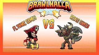 Brawlhalla - BCNS VS FLYNNIC GAMES!!! THE MATCH OF THE MILLENNIA!!!