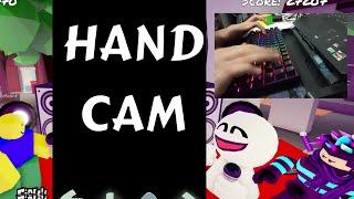 DESTROYING EVERYONE WITH HANDCAM IN ROBLOX FUNKY FRIDAY