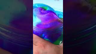 Слайм Асмр Залипательное видео слайм/Slime Asmr/ Пигмент слайм из Тик ток