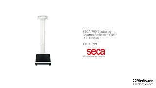 SECA 799 Electronic Column Scale with Clear LCD Display 799