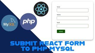 Submit React Form To PHP Mysql