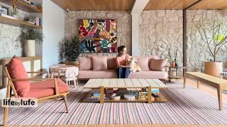 Apartment with the soul of a home, full of practical ideas for living more lightly and without pr...