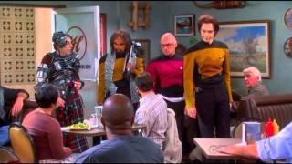 The guys entered the restaurand (jokes on you) The Big Bang Theory