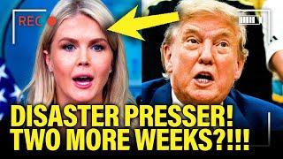 PANICKED White House holds DISASTER Presser OVER WAR