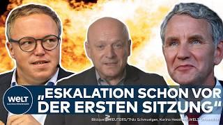 NACH LANDTAGSWAHL IN THÜRINGEN: Konstituierung eines Landtages wird eine große Herausforderung