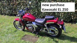 My new purchase Kawasaki EL 250