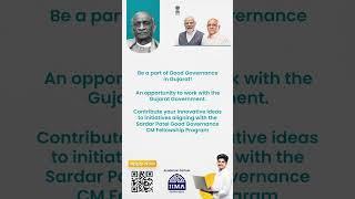 ‘Sardar Patel Good Governance CM Fellowship Program' by 23rd December, 2023.