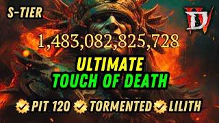 Diablo 4 Touch of Death Build (TRILLION DMG)