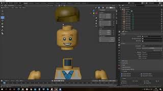 Моделирование Лего Эммета в Blender - вводные