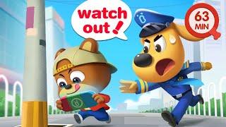 Focus on the Road | Road Safety | Kids Safety Tips | Cartoons for Kids | Sheriff Labrador