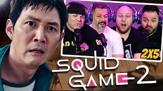 Squid Game season 2 episode 5 reaction