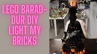 LEGO Barad Dur X Light My Bricks DIY