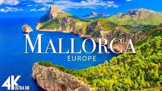 FLYING OVER MALLORCA 4K UHD - Relaxing Music Along With Beautiful Nature Videos - 4K UHD TV