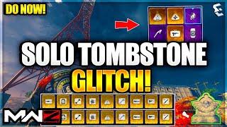 *EASY* SOLO TOMBSTONE GLITCH & DUPLICATION GLITCH! AFTER PATCH (SEASON 6) -MW3 Zombies GLITCH!