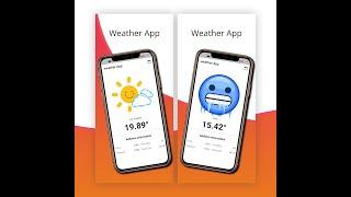 Flutter Weather App with rest API 