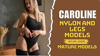 Caroline: Nylon and Heels - The Perfect Pair for Timeless Elegant Style