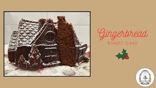 How to Make Seasonal & Spiced Gingerbread Bundt Cake - Happy Bake Day