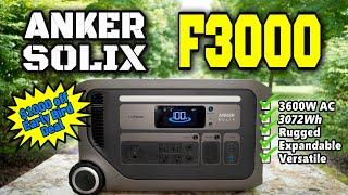Anker SOLIX F3000:  High-Capacity | High-Output | High-Versatility