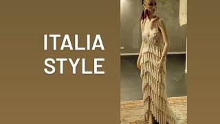 Italia style.Vetrine.Italia. Italian fashion.Moda