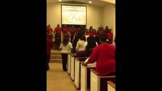 Nancy Michelle leading Lord I Want to be a Christian by Steven Warren & Anointed Vessels 12/22/12