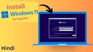 Windows 11 installation process step by step Hindi for beginners 