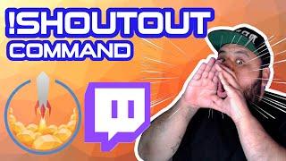 How To Do A Shoutout Command On StreamElements