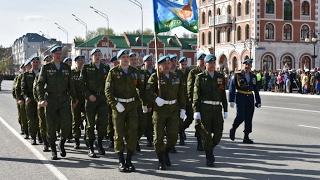 Парад Победы 9 мая 2017 г. Йошкар-Ола. Бессмертный Полк.