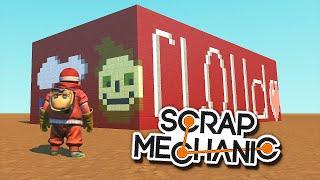 КЛАУД до сих пор получает ВАШИ ПОДАРКИ! | Scrap Mechanic