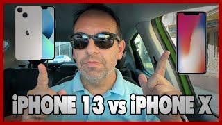 Comparativa iPhone 13 mini vs iphone X