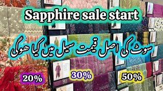 Sapphire sale today 2024 winter sale || glamour it