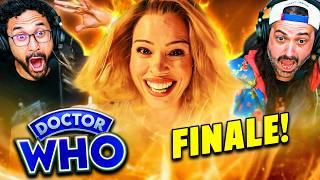 DOCTOR WHO "THE REALITY WAR" REACTION!! The Fifteenth Doctor Regenerates | 15x6 / 2x6 Finale Review