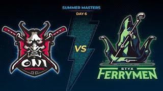 SMITE Pro League Season X Summer Masters Day 6: Oni Warriors vs Styx Ferrymen