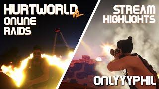 HURTWORLD V2: ONLINE RAIDS & STREAM HIGHLIGHTS (PVP, FUNNY MOMENTS, C4, HELICOPTER, ROCKET LAUNCHER)