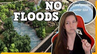 How to Use the Water Tool in Cities: Skylines | Extra Landscaping Tools Mod Tutorial