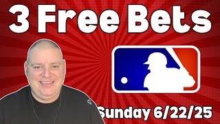 Sunday 3 Free Betting Picks & Predictions - 6/22/25 l Craig's Picks & Predictions