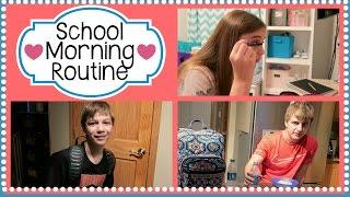 FAMILY SCHOOL MORNING ROUTINE | SPRING 2016