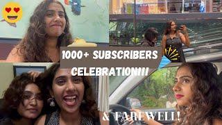 A small milestone!!1000+ SUBSCRIBERS!! |NEHA MATHEW