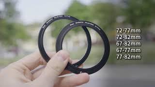 Kase Inlaid Magnetic Step Up Ring, Your Photography Filter Companion！