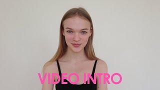 Model intro video | Example of introduction for Modeling Agency application | Tutorial & How to