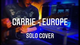 Carrie - Europe. Guitar Solo Cover Igor Nelin