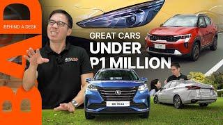 Top 5 Cars Under P1,000,000 in 2024 | Behind a Desk